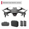 S68 Drone No Camera WiFi Collapsible RC Quadcopter Helicopter Toy-Black-1 Battery