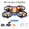 V8 New Mini Drone 4K 1080P HD Camera WiFi Fpv Air Pressure Height Maintain Foldable Quadcopter RC Dron Toy Gift