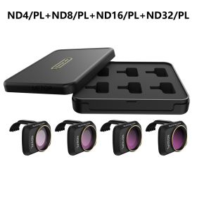 For DJI Mavic Mini 2 /MINI SE Camera Lens Filter MCUV ND4 ND8 ND16 ND32 CPL ND/PL Filters Kit for Mavic Mini Drone Accessories (Color: 4 PC NDPL)