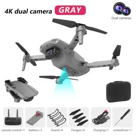 E99pro2 Rc Drone 1080P 4k HD Camera WiFi Fpv Drone Dual Camera Quadcopter Real-time Transmission Helicopter Toys Birthday Gift (Color: 05 Quadcopter, Ships From: China)