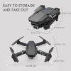 E88 RC Drone WIFI FPV With HD Dual Camera RC Foldable Mini Quadcopter Helicopter Height Hold Dron Gift Toys With 3 Battery