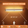 21cm/30cm USB rechargeable LED Night Light PIR Motion Sensor Closet Kitchen Cabinet Corridor Stair Lights Wireless Night Lamp